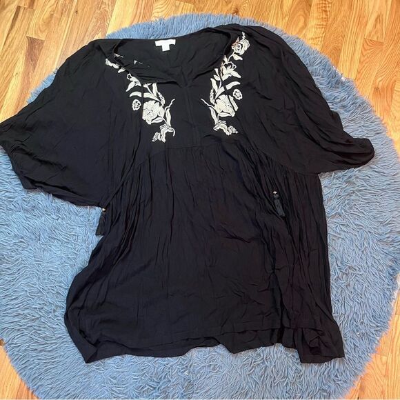 Aveology Arla Embroidered Tunic Size 26 28 - Picture 3 of 7